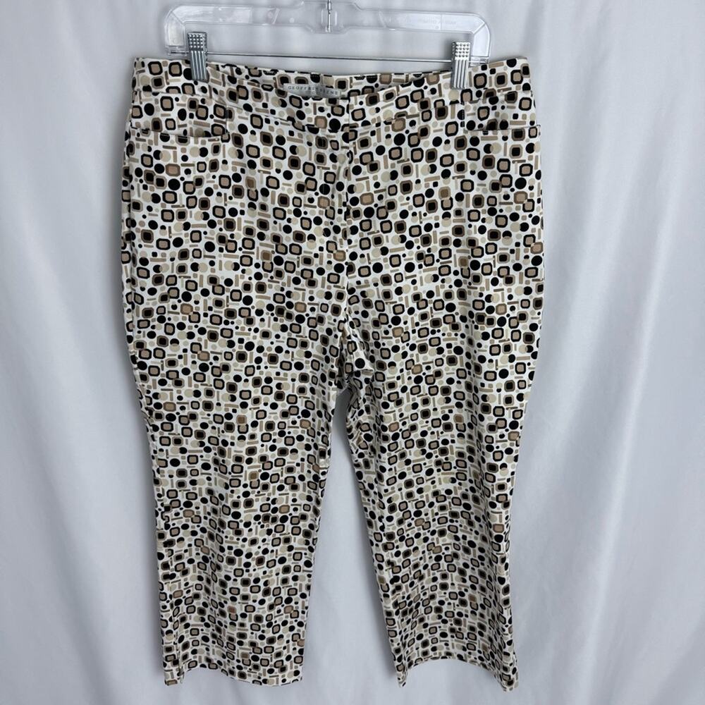 Geoffrey Beene Sport Cropped Pants Size 14